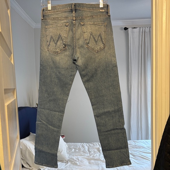 MOTHER Light Wash Straight-Leg Jeans - Picture 5 of 8